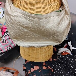 Jeffrey Campbell Gold Hobo Bag